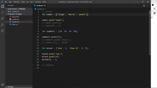 completed mixed array with passing and failing writes