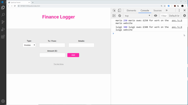 Finance Logger form rendering normally after the module-entry change