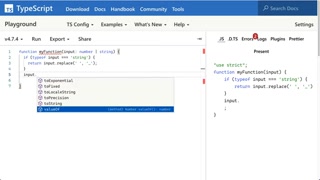 myFunction typeof demo