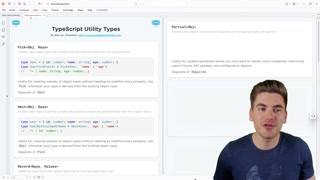 still from You are a Junior Dev if You Don’t Know These 18 TypeScript Utility Types