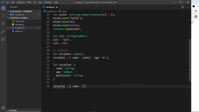 full file: unions, uid, and both ninja objects