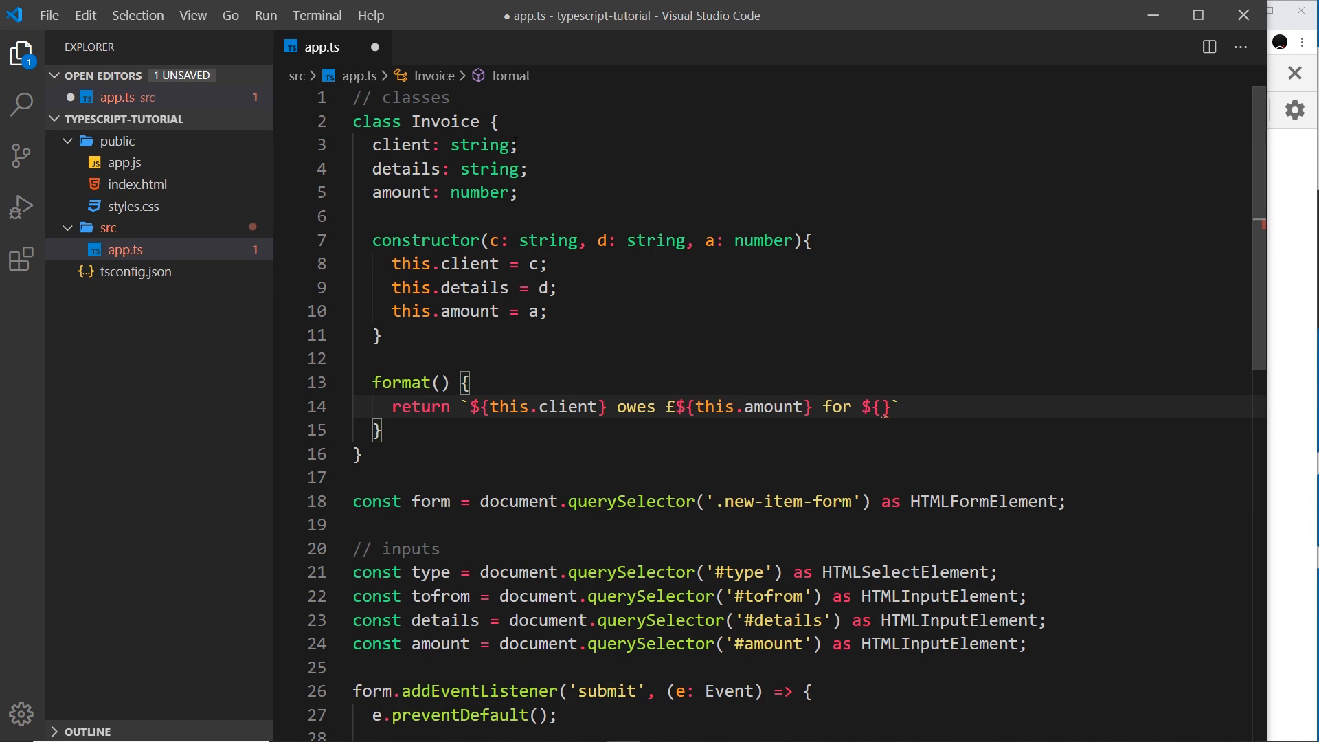 full constructor in context