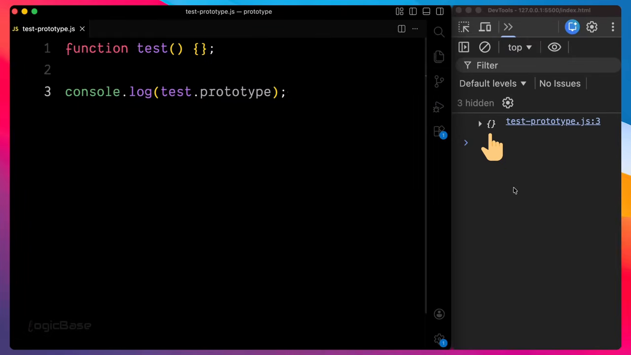 prototype inspection in the console