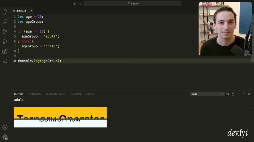 conditional chains in the editor