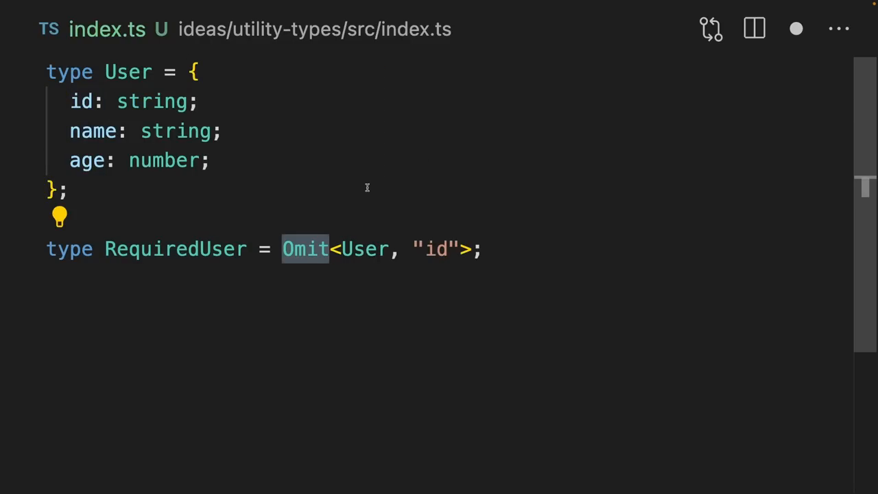 object utilities over the User type