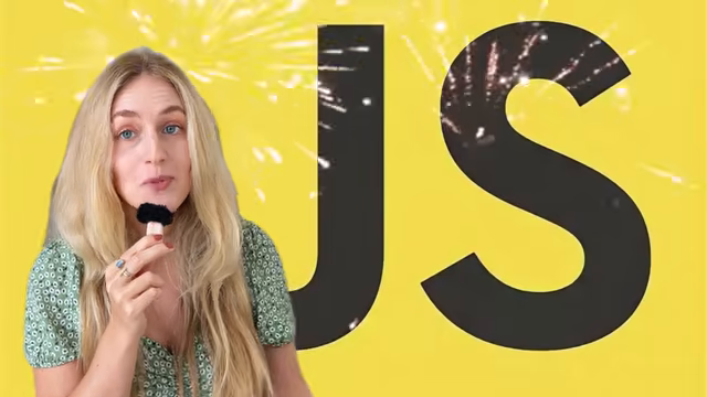 JS title card with the presenter introducing the roadmap
